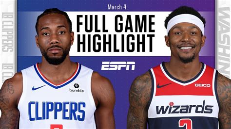 clippers vs wizards